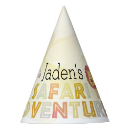 Safari Adventure Geburtstag Partyhütchen