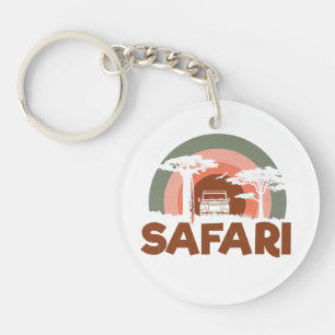 Safari Africa Theme Schlüsselanhänger