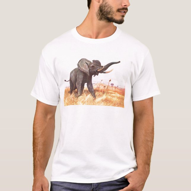 Safari African Jungle Destiny Animals Elephants T-Shirt (Vorderseite)