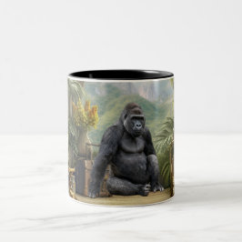 Safari Afrika Gorilla Akzent Tasse