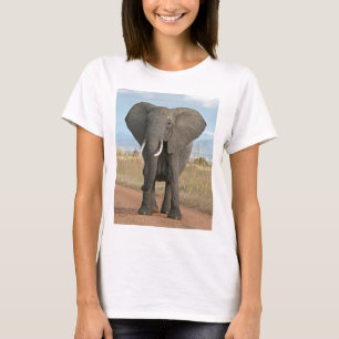 Safari Afrikanischer Dschungel Schicksal Tiere Ele T-Shirt