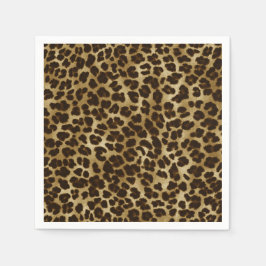 Safari Animal Print Leopard Cheetah Napkins Serviette
