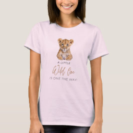 Safari Animals Baby Shower Mommy zu sein T-Shirt