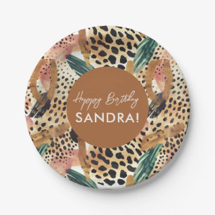 Safari Animals' Fur Prints Patterns Wildlife Pappteller