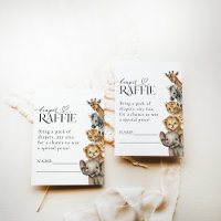 Safari Animals Moderne Baby Dusche Windeln