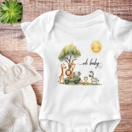 Safari animals Oh Baby Strampler