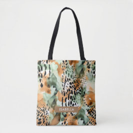 Safari Animals' Pelz Prints Patterns Green & Brown