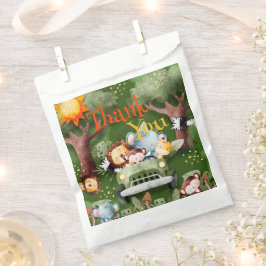 Safari Animals Personalisiert Baby Dusche Geschenktütchen