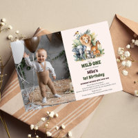 Safari Animals Wild 1 1. Geburtstag