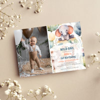 Safari Animals Wild 1 1. Geburtstag
