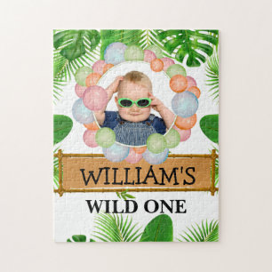 Safari Animals Wild Ein Geburtstag FOTO Puzzle