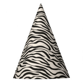 Safari Animals Zebra Partyhütchen
