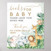 Safari Baby Animals Baby Showbücher