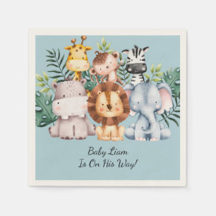 SAFARI BABY Duschnapkins Serviette