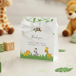 Safari Baby Duwer Niedliche Jungle Tiere neutral Geschenkschachtel