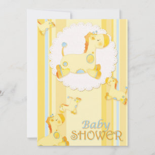 Safari Baby Giraffe Baby Dusche Einladung