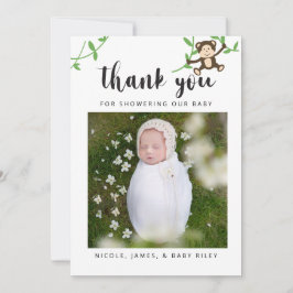 Safari Baby Shower Danke Jungle Animals Einladung