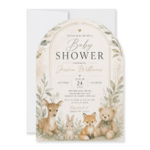 Safari-Baby-Shower-Einladung