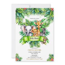 Safari Baby Shower Wild One ist unterwegs