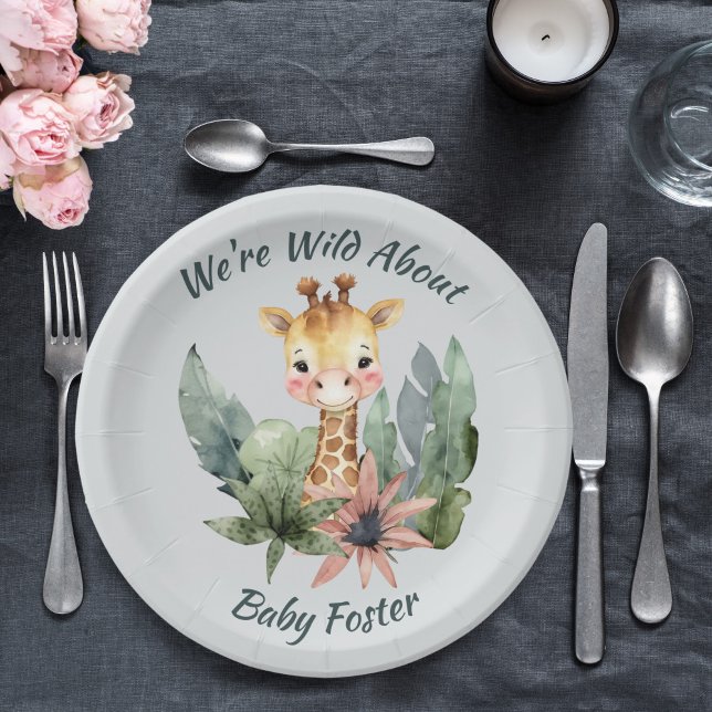 Safari Baby Showpaper Teller (Von Creator hochgeladen)