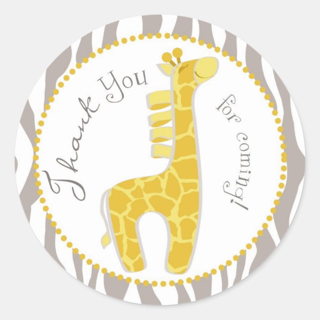 Safari Baby Sticker GIR2 (Vorderseite)