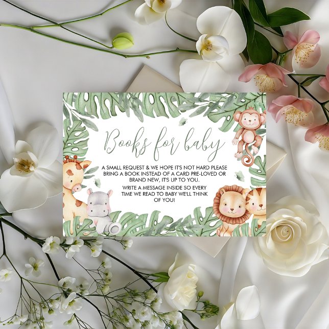 Safari Books for Baby Card Begleitkarte (Von Creator hochgeladen)