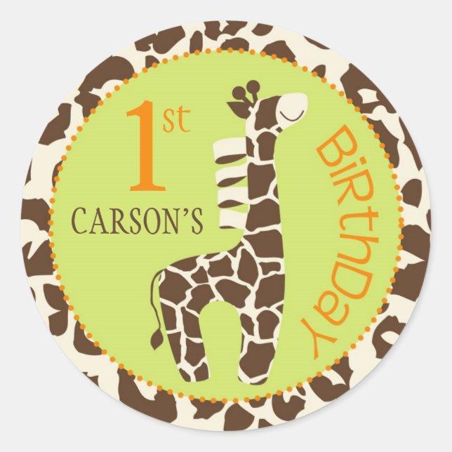 Safari Boy OR Sticker CHE 1 (Vorderseite)