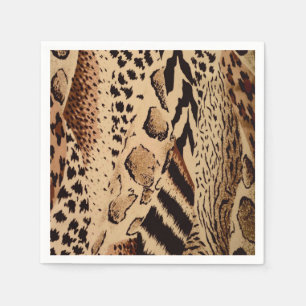 Safari Brown Serviette