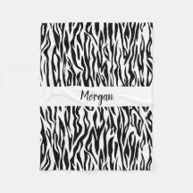 Safari Chic Zebra Blanket für abenteuerliche Spira