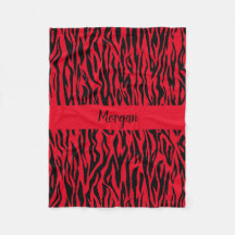 Safari Chic Zebra Blanket für abenteuerliche Spira