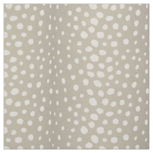Safari-Chill-neutraler Buff-Zetah-Druck Stoff