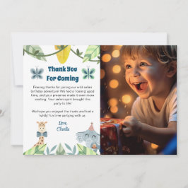 Safari, danke für die Karte, mit Foto