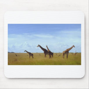 Safari-Dining: Nairobi Park Home Küchenzubehör Mousepad