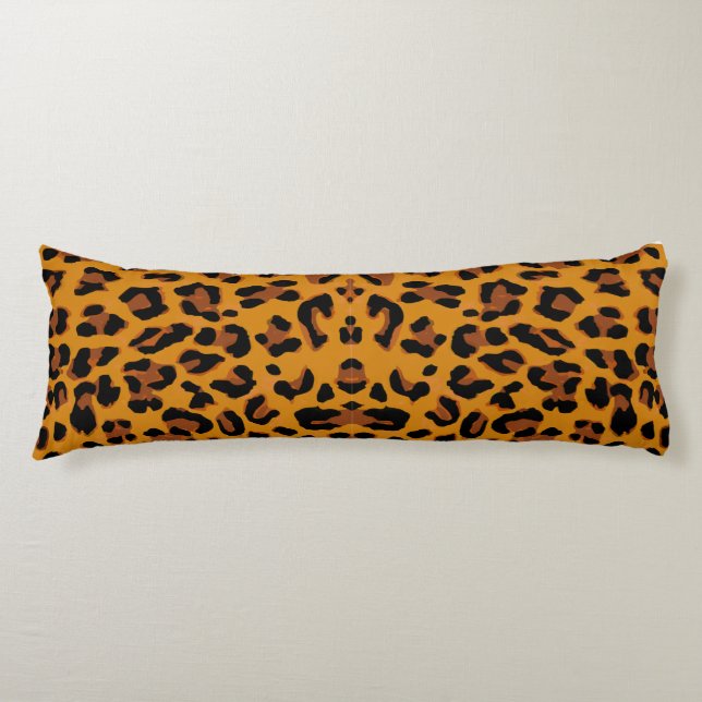 Safari Dream Leopard Skin Kissen (Vorderseite)