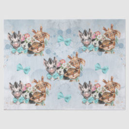 Safari-Dusche Seidenpapier