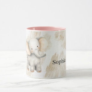 Safari-Elefant Tasse