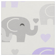 Safari Elephant Lila Gray