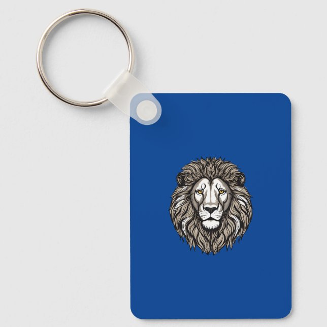 Safari Emblem Clip Schlüsselanhänger (Vorderseite)