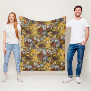 Safari Fleecedecke