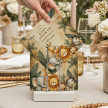 Safari Forest Creatures Baby Shower