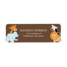Safari Friends Address Labels