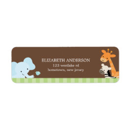 Safari Friends Address Labels