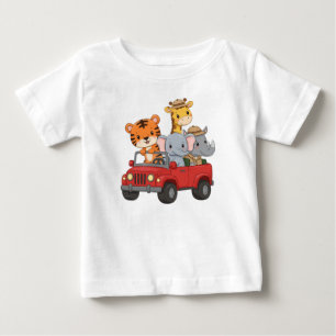 Safari Friends Adventure Baby T-shirt