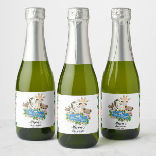 Safari Friends   Baby Shower Mini Sparkling Wine L