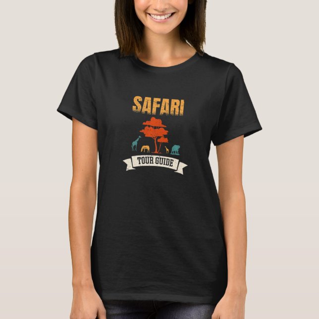 Safari-Führer T-Shirt (Vorderseite)