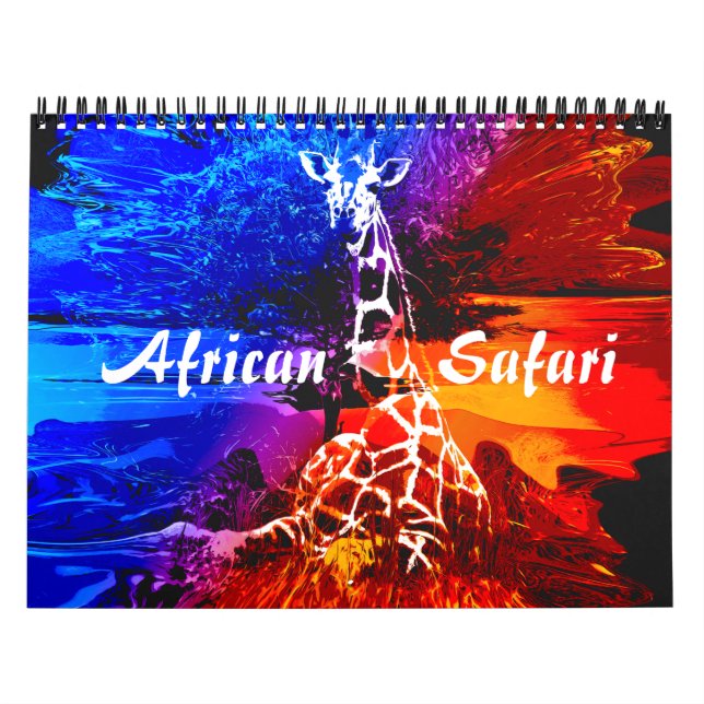 Safari Giraffe Dream Kalender (Titelbild)