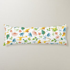 Safari-Giraffe niedlicher farbiger Muster Kinderzi Seitenschläferkissen