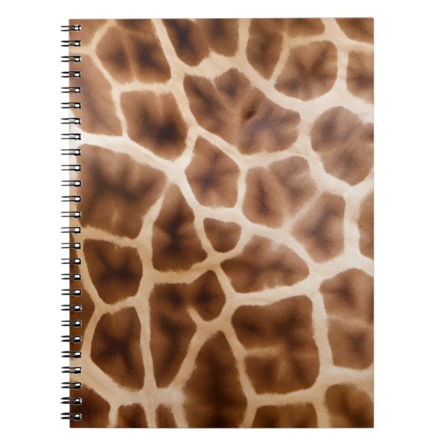Safari Giraffe Print Notizblock (Vorderseite)