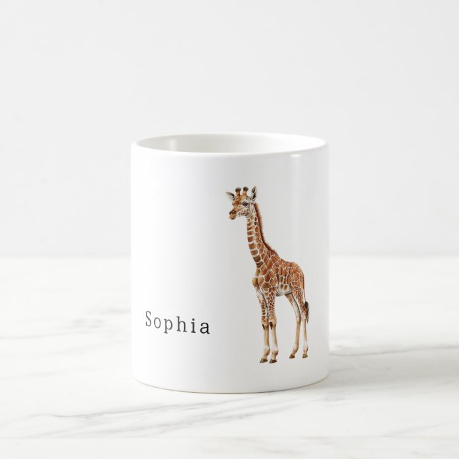 Safari Giraffe Tier Kaffeetasse (Mittel)