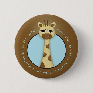 Safari-Giraffen-Knopf Button